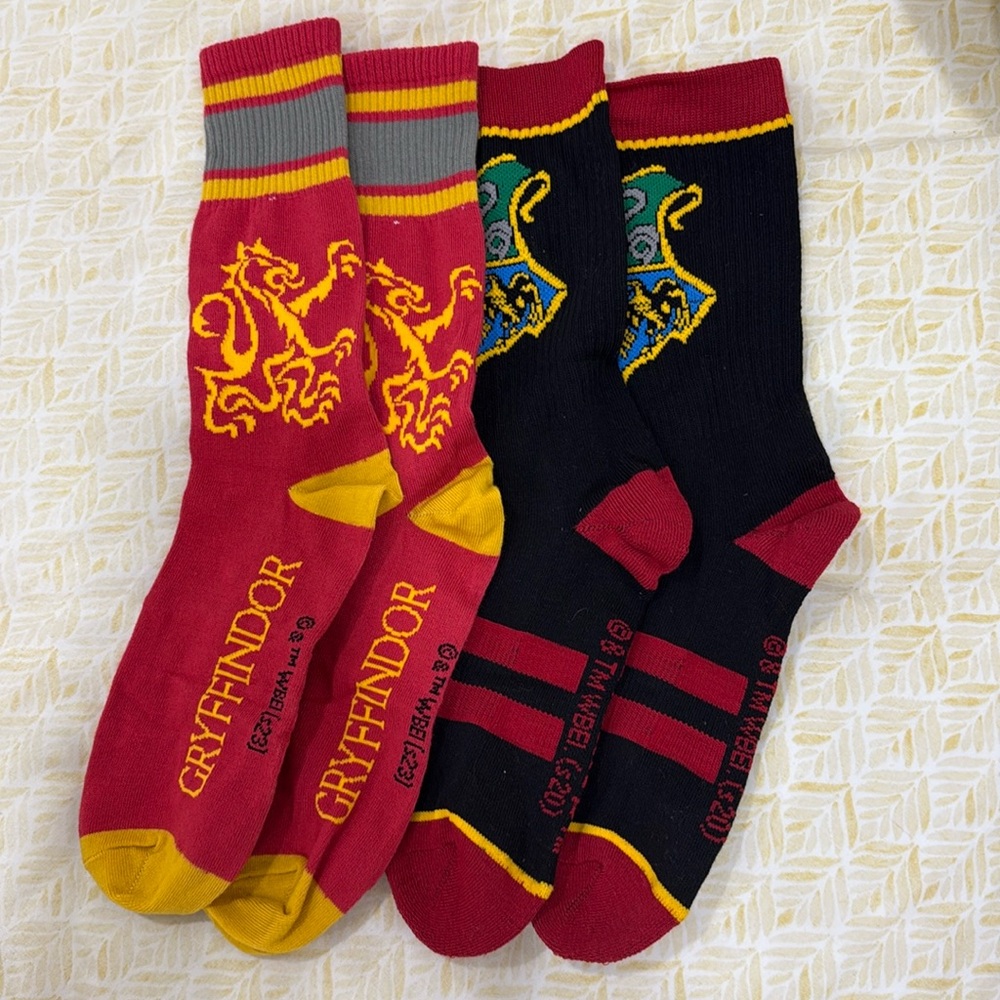 2 pairs Harry Potter Socks